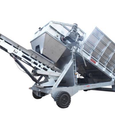 China Mushroom Farm Compost Bin Filler Straw Making Machine Compost Mixer for sale