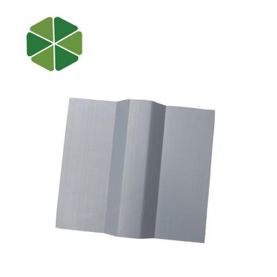 China 860mm China Building Materials Corrugated Hollow Sheet ASA PVC Plastic Roofing Tile for sale