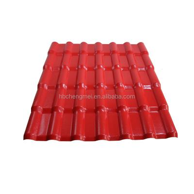 China 930 mm Maintaining Synthetic Resin Roofing Sheet To Build 4 Layers for sale