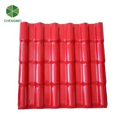 China synthetic resin & Environmental Friendly ASA PVC Sound Insulation Roof Tiles Synthetic Resin Heat Insulation for sale