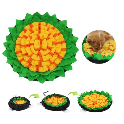 China Viable Pet Sniffing Mat Dog and Cat Sniff Training Mat Smell to Increase Food Finding Capacity Dog Sniffing Mat Pet Covering Pad for sale