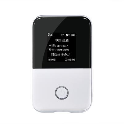 China Mini Pocket Wifi LCD Display 4G Wifi Home Wireless Router 3G 4G LTE Sim Card Slot Mobile Router for sale