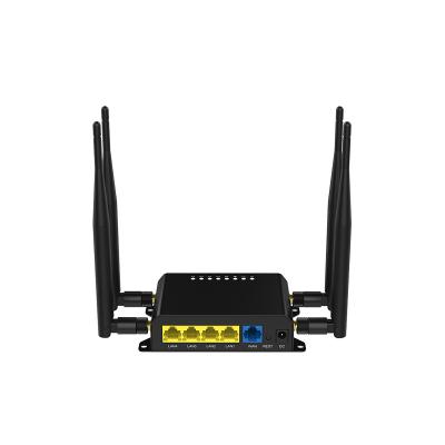 China Hot Sale 300Mbps 4 Antennas CAT4 Openwrt PCIE 3G 4G LTE Home CPE Wireless Router with SIM Card Slot for sale