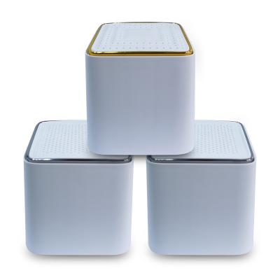 China 3Pcs Home Set Wireless Router Gigabit Ethernet Port 802.11AC Dual Band Home Use Mesh 5.8G Wifi Router for sale