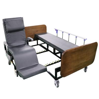 China New Chinese style smart home wheelchair separation wheelchair bed paralysis wheelchair nursing multifunctional patient bed for sale