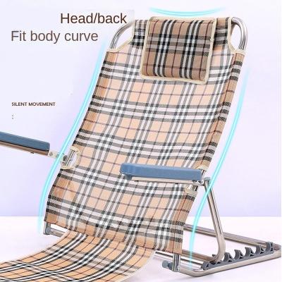 China Portable Folding Adjustable Working Sit Up Bed Height Adjustable Backrest Sports Back Support For The Elderly for sale