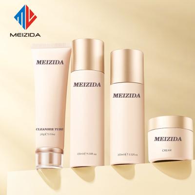 China Good Cosmetic Grade Recyclable Material Cosmetic Set Skin Care Packaging Containers Plastic Tube for sale