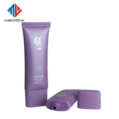 China Factory price cosmetic aluminum tube sunscreen packaging, colorful cosmetic tube for sale