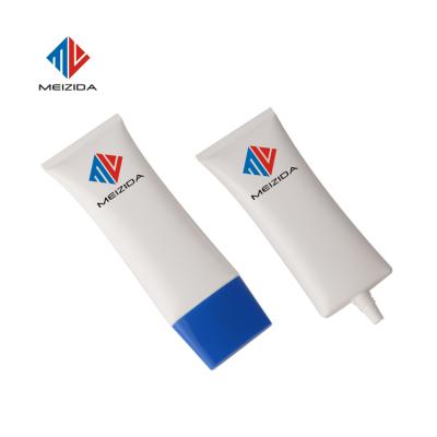 China Cosmetic Tube 120ml Oval Base Plastic Tube Guangzhou Screw On Surface Screen Printing for sale