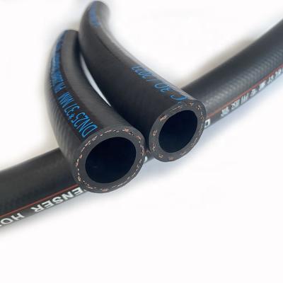 China Antistatic/Oil/temperature resistance Low temperature anti-static rubber hose used for fuel gun to transport wood/gasoline/crude oil for sale