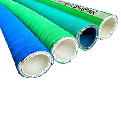 China Chemical resistance Anti Static High Pressure UHMWPE  chemical Resistant Tank Truck tubing Suction ammonia EPDM  Rubber hose for sale