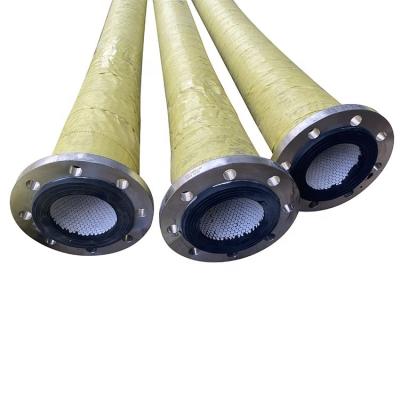 China Wear resistance Excellent ceramic rubber hose with wear and corrosion resistance for thermal power plants, cement plants, ore dressing plants for sale