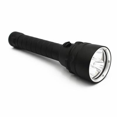 China Best High Super Bright Light Torch IP68 Powerful Led Rechargeable Emergency Lumen Waterproof Diving 5000 Lenser Flashlight for sale