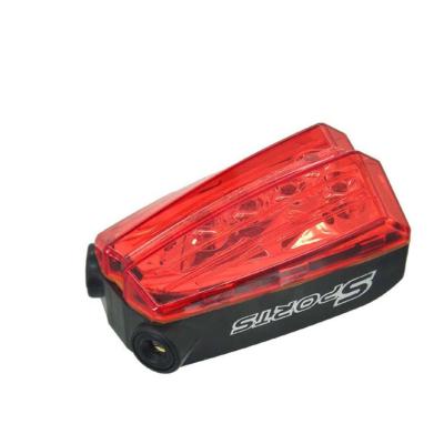 China ABS+PS Led Best Bicycle Laser Child Safety Lights Rechargeable Waterproof Cool Tail Lamp Bike Rear Cycle Light for sale