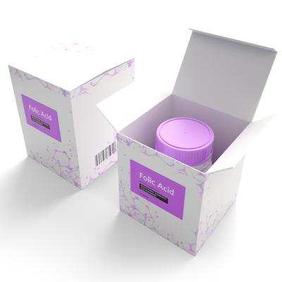 China Recyclable Customized Product Packaging, Recyclable White Cardboard Packaging, Ordinary Cosmetic Packaging for sale