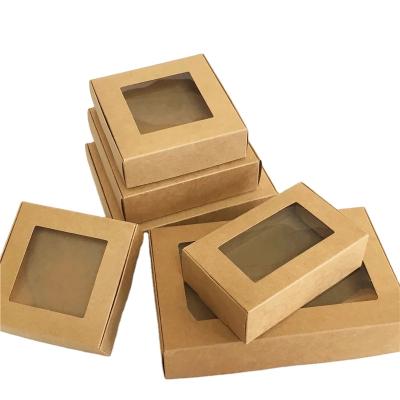 China 2021 Hot Sale Custom Kraft Paper Takeout Box Recyclable Packaging Custom Printing Paper Box for sale