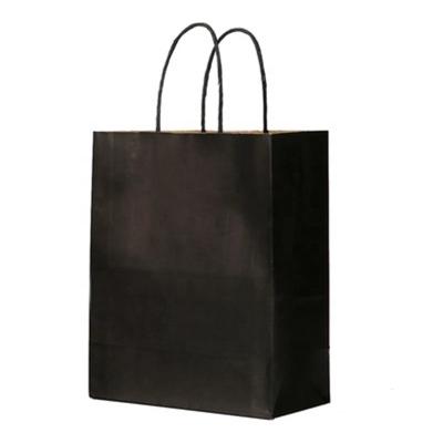 China Recycled Materials Wholesale Custom Logo Color Kraft Paper Bag For Gift for sale