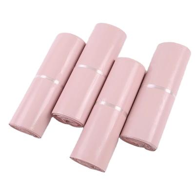 China Strong Adhesive/Tearproof/Opaque/No Smell Custom Printed Waterproof Self Adhesive Sealed Bag Plastic Express Shipping Clothing Bag Storage Bag PE Pink for sale