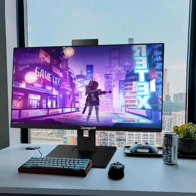 China Wholesale Computer Hardware 27inch Core i7 10 GEN PC Gamer PC MATX Build In Camera Built In Power All In One Computer Desk for sale