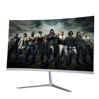 China Curved Narrow Border Led Smart Computer Monitor Desktop CPU Monitor 24 Full Hd IPS Curved Screen 23.8 Screen for sale