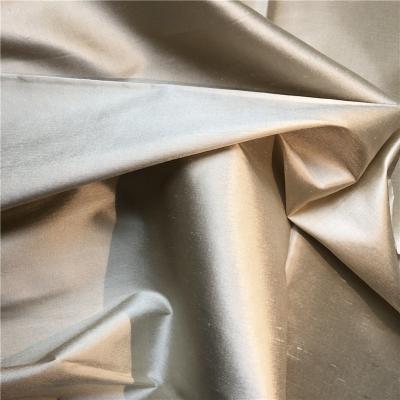 China Memory Soft 18.5mm / 19mm Doupion Silk Fabric For Home Textile Pure Silk Fabric for sale