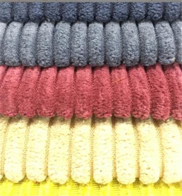 China 4.5wale polyester nylon corduroy anti pill stock non-elastic polyester nylon corduroy band clothing sofa corduroy for sale