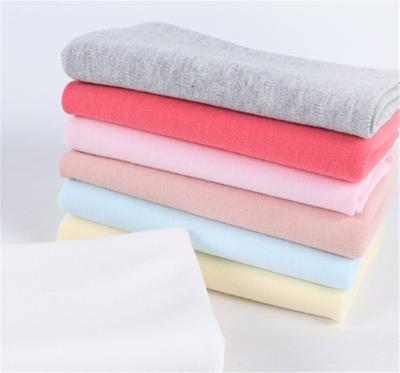 China Anti Pill Friendly Organic Cotton Knit Fabrics For Baby Wrapping Soft Organic 32s 100 Cotton Fabric for sale