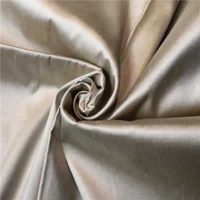 China Memory Douppioni Silk Fabric For Wallpaper Chair 18.5mm Pure Doupion Silk Fabric for sale