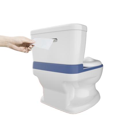 China Cute music toddler music portable minimalist urinal non-slip simulation cute simulated toilet for sale