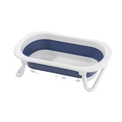 China Cheap Foldable Professional Manufacturing Ridge Line Viable Baby Bathtub With Stand for sale