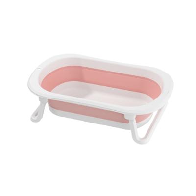 China Professional Design Long Lasting Special Widely Used Safety Edge Line Collapsible Bathtub For Newborn Baby for sale