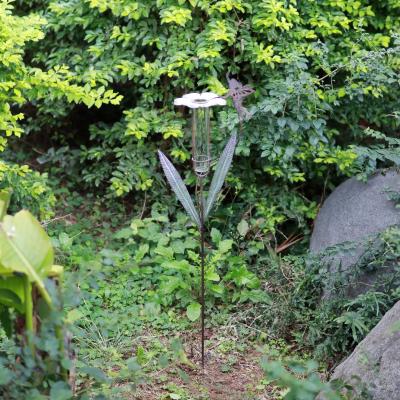 China Art Decor Liffy 2022 Garden Decor Customized Patio Decoration Rain Gauge Stake for sale