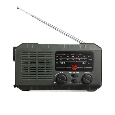 China PORTABLE High Quality Hot Selling SOS Speaker LED Torch Radio AM FM Radio WB 3 Band Radio for sale