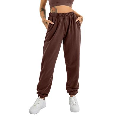 China Women's Ultra-Soft Loose Lounge Pants Sweatpants High Waisted Breathable Loose Active Joggers Workout With Pockets for sale