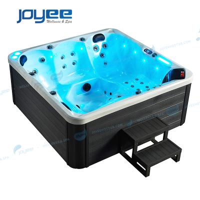 China JOYEE hot tub garden hot tub newcomer Foshan place 5 people spa luxury free leisure jacuci lazy jacuzy for sale