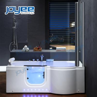 China JOYEE Computer Control Good Quality Walk In Bathtub China Supplier Massage Tub For The Elderly Use Bathtubs With Safety Door for sale