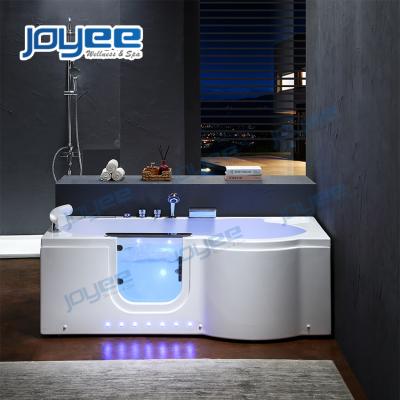 China JOYEE Computer Control Standard Size Portable Walk In Bathtub For Handicapped Bath Shower Combo Tub With Seat for sale