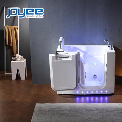 China JOYEE Computer Control Combo Shower Whirlpool Sitting Elderly Jetted Tub Step In Tubs With American Standard Shower Walk In Tub for sale