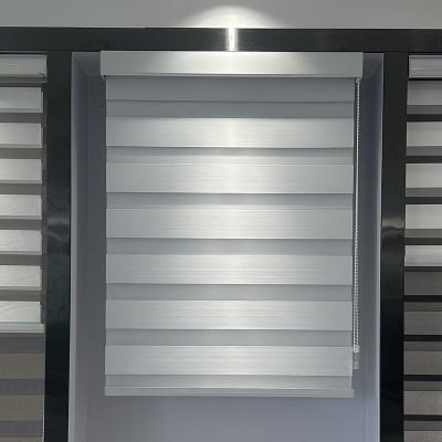 China Anti-UV window shades and shades/ready made zebra shades/day and night zebra roller shades for sale