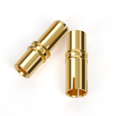 China Aluminum Electric Car Jack Connector Custom Gold Plated Fast Charging Terminal for sale