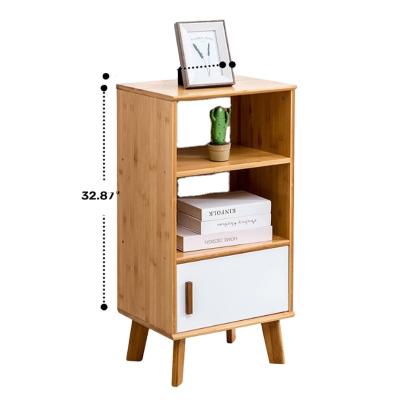 China Searun Eco-friendly Customized Cheap Shabby Chic Bookcase Storage Cabinet Drawing Storage Cabinet for sale