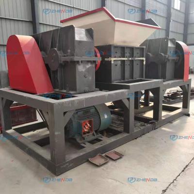 China Crushing metal waste tire shredder production line the price of used car tire shredder for sale for sale