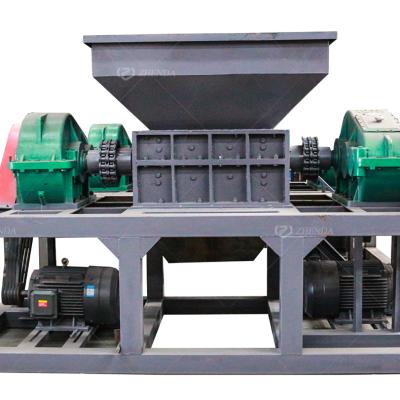 China Recycling Double Wide Range Hard Drive Pet Bottle Plastic Carton Used Mini Aluminum Can Cable Paper Tire Axle Shredder Machine for sale