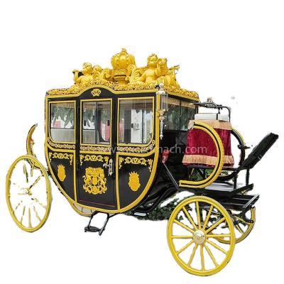 China High Quality Royal Horse Carriage Manufacturer Of Royal Horse Park Horse Carriage /Wedding Horse Carriage for sale