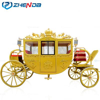 China Hot Sale Royal Park Horse Carriage Luxury Horse Carriage Manufacturer Horsedrawn Carriage For Sale for sale