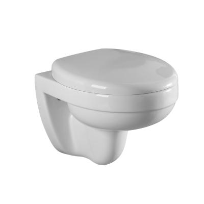 China Fashion Design Ware Sanitary One Piece Chest Of Drawers Lavatory Cistern Hidden Ceramic Wall Hung Toilet for sale