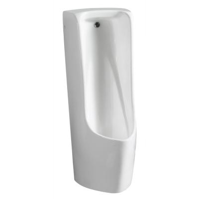 China New Design Urinal Sensor Ceramic Bowl Porcelain Urinal Floor Dry Bathroom Man Urinal Waterless Toilet for sale