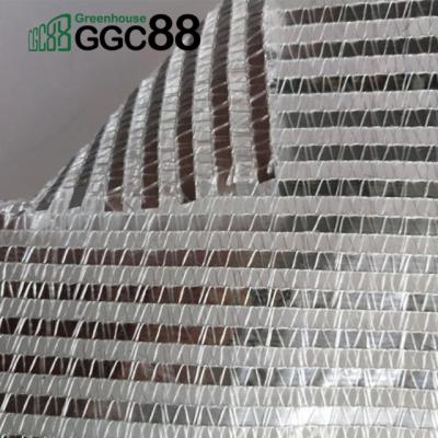 China Glass Energy Saving Solar Reflection Aluminum Shading Net GGC88SN85 for sale