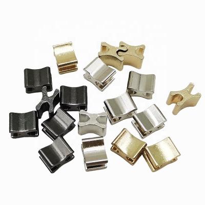 China Auto Lock #zip Repair Accessories Zipper Tail Lock Closed Bottom Stop Accessory Bottom Zipper Stopper Top Zipper for sale