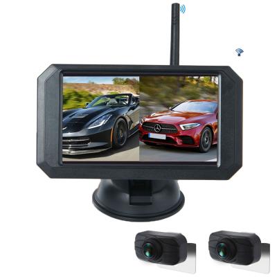 China 628px*582px. Digital Wireless Car Rearview Backup Camera Kit With 5 Inch Monitor For Bus Truck for sale